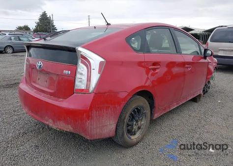 2013 Toyota Prius Two из США, поврежденный, VIN JTDKN3DU8D5632682
